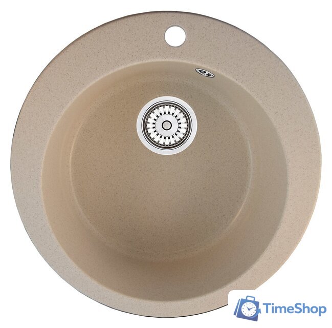 Кухонная мойка Berge BR-5100 (бежевый матовый) - Изображение №1 — Интернет-магазин Time-Shop