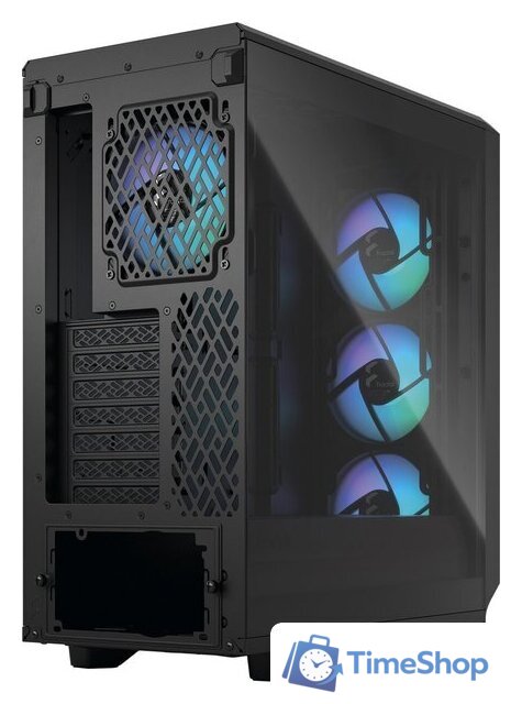 Корпус Fractal Design Meshify 2 Compact Lite RGB Black TG Light tint FD-C-MEL2C-05 - Изображение №3 — Интернет-магазин Time-Shop