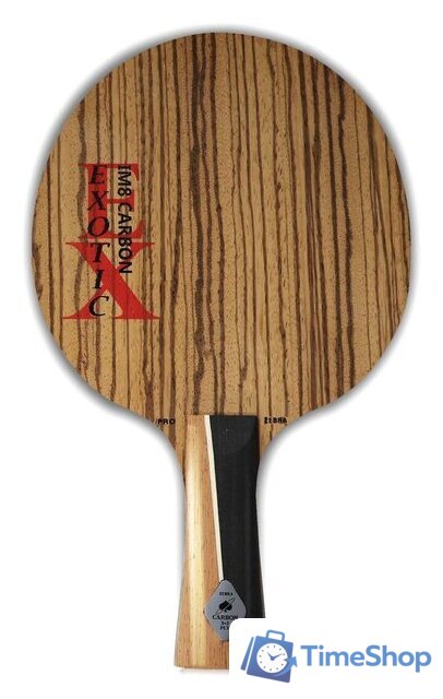 Основание для ракетки Gambler Zebrawood Im8 Carbon Flared GFC-12 - Изображение №2 — Интернет-магазин Time-Shop