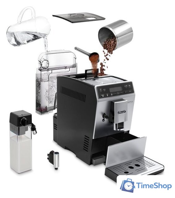 Кофемашина DeLonghi Autentica Cappuccino ETAM 29.660.SB - Изображение №7 — Интернет-магазин Time-Shop