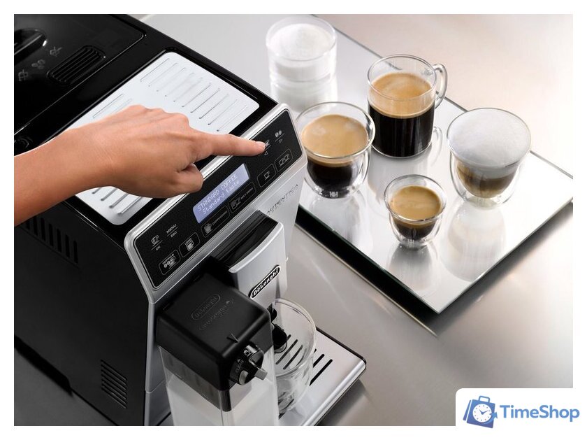 Кофемашина DeLonghi Autentica Cappuccino ETAM 29.660.SB - Изображение №10 — Интернет-магазин Time-Shop