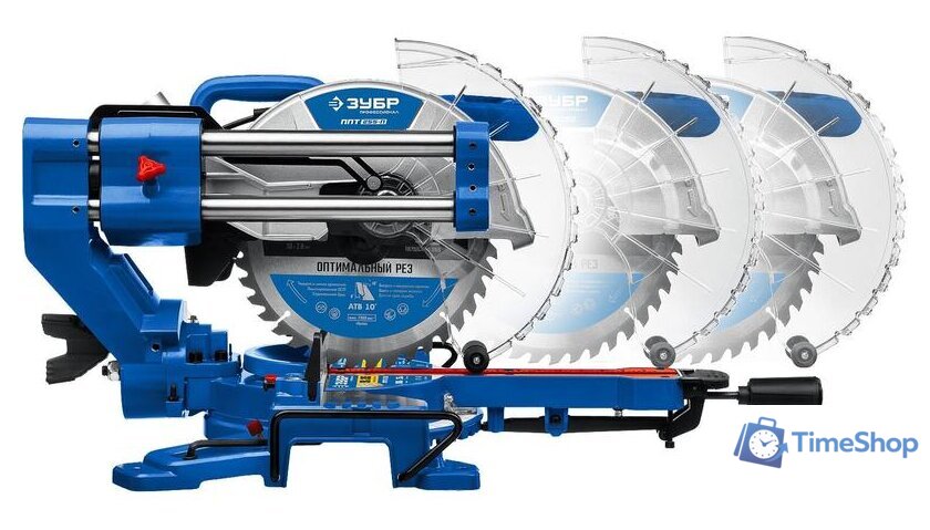 Торцовочная пила Зубр Профессионал ППТ-255-П - Изображение №9 — Интернет-магазин Time-Shop