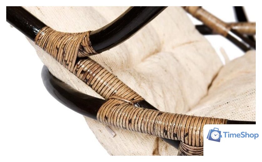 Кресло-качалка TetChair Flores 5005 без подушки (коричневый) - Изображение №2 — Интернет-магазин Time-Shop