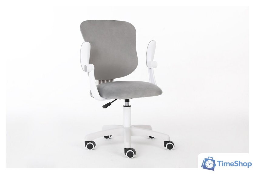 Компьютерное кресло Calviano Cute (серый) - Изображение №4 — Интернет-магазин Time-Shop