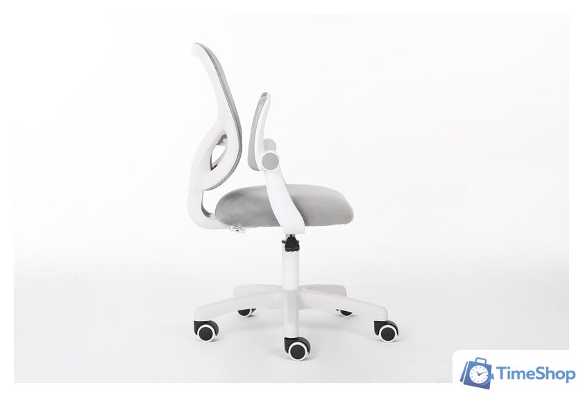 Компьютерное кресло Calviano Cute (серый) - Изображение №5 — Интернет-магазин Time-Shop