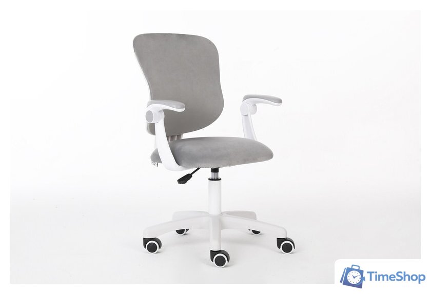 Компьютерное кресло Calviano Cute (серый) - Изображение №3 — Интернет-магазин Time-Shop