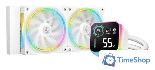 Система жидкостного охлаждения для процессора DeepCool LQ240 R-LQ240-WHDSMC-G-1 - Изображение №1 — Интернет-магазин Time-Shop