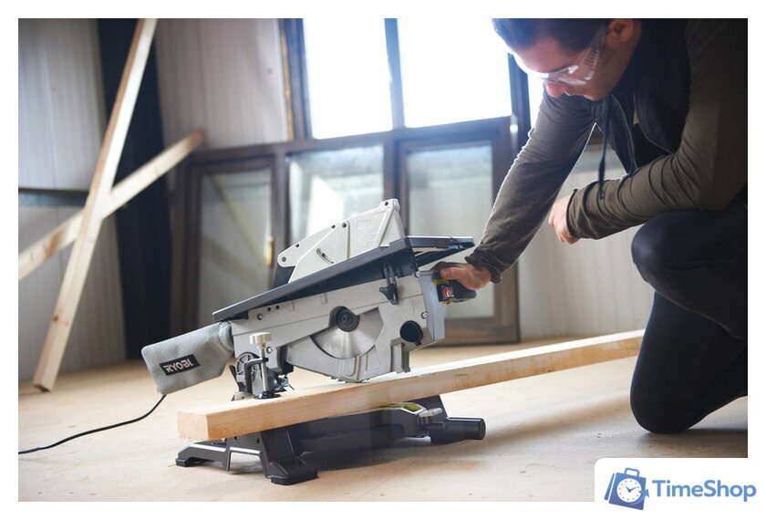 Торцовочная пила Ryobi RTMS1800-G - Изображение №3 — Интернет-магазин Time-Shop