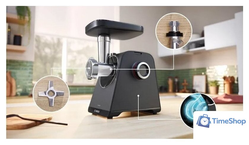 Мясорубка Bosch MFWS440B - Изображение №8 — Интернет-магазин Time-Shop