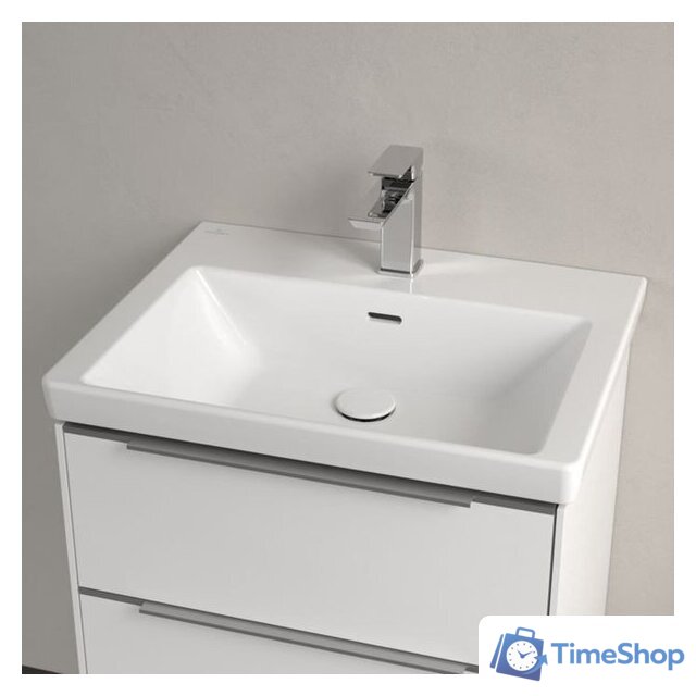Умывальник Villeroy & Boch Subway 3.0 4A706001 - Изображение №4 — Интернет-магазин Time-Shop