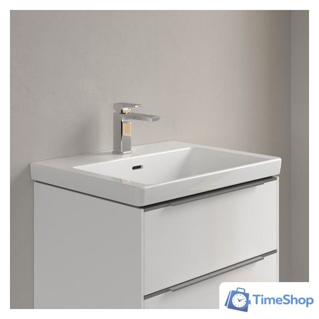 Умывальник Villeroy & Boch Subway 3.0 4A706001 - Изображение №3 — Интернет-магазин Time-Shop