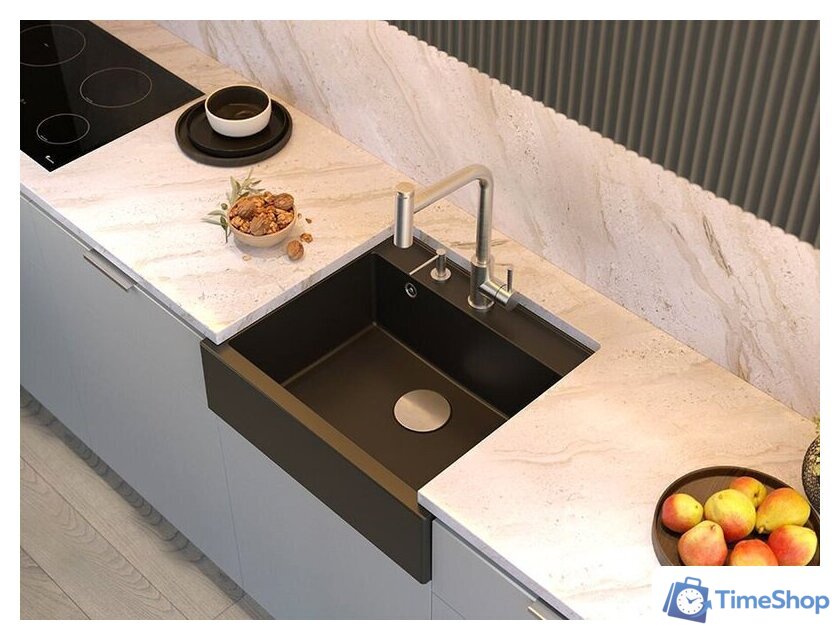 Кухонная мойка Quadron HCQB6054U8PVDG1 - Изображение №4 — Интернет-магазин Time-Shop