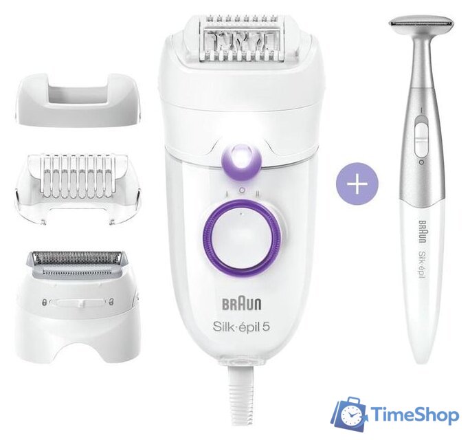 Эпилятор Braun Silk-epil 5 Series 5-825P - Изображение №1 — Интернет-магазин Time-Shop