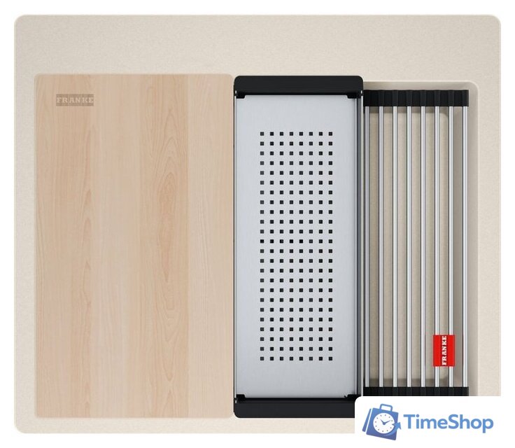 Кухонная мойка Franke Kanon KNG PRO 610-53 FTL 114.0749.556 (грецкий ореховый) - Изображение №1 — Интернет-магазин Time-Shop