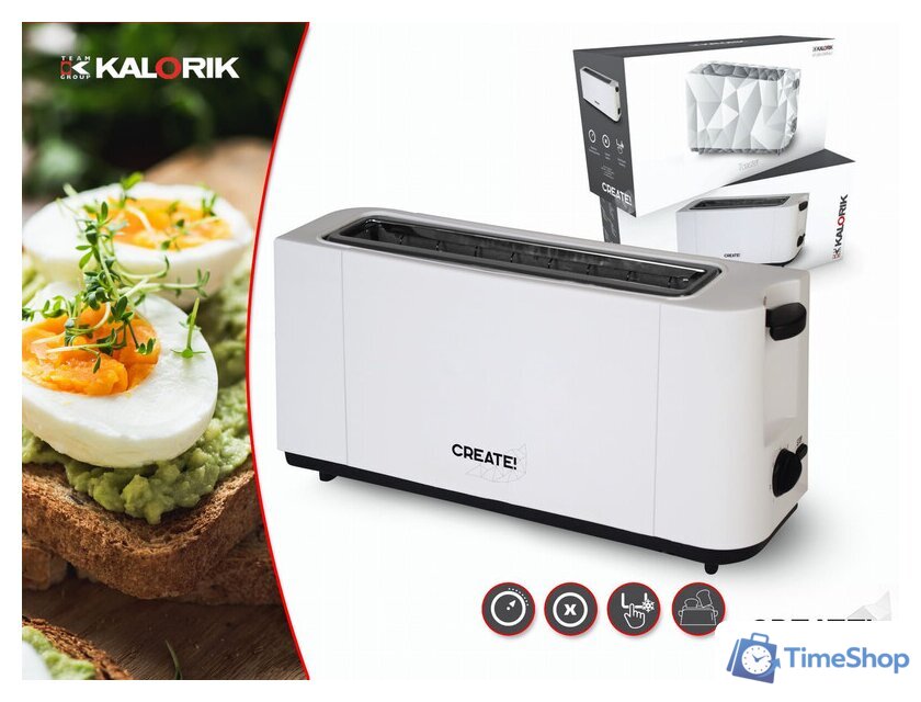 Тостер Kalorik TO1048CW - Изображение №5 — Интернет-магазин Time-Shop