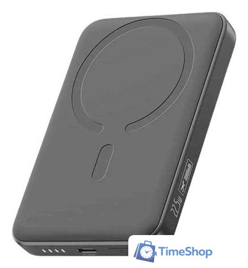 Внешний аккумулятор Baseus EnerFill FM11 Ultra-Mini Magnetic Power Bank 10000mAh (серый) - Изображение №1 — Интернет-магазин Time-Shop