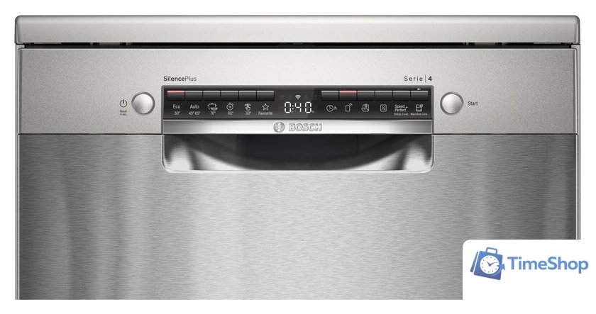 Отдельностоящая посудомоечная машина Bosch Serie 4 SMS4EMI06E - Изображение №2 — Интернет-магазин Time-Shop