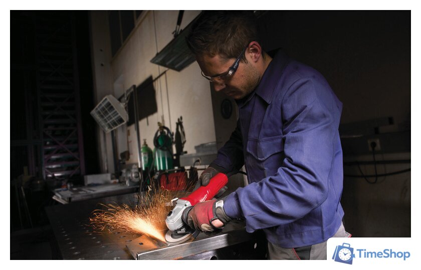 Угловая шлифмашина Milwaukee AGV 12-125 X [4933428085] - Изображение №6 — Интернет-магазин Time-Shop