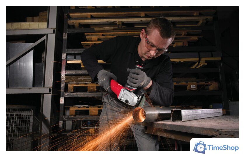 Угловая шлифмашина Milwaukee AGV 12-125 X [4933428085] - Изображение №7 — Интернет-магазин Time-Shop