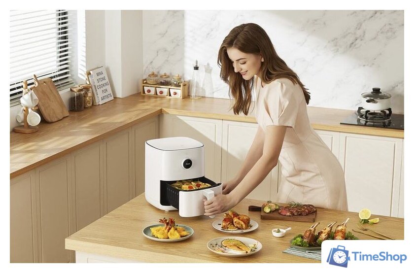 Аэрогриль (аэрофритюрница) Xiaomi Mi Smart Air Fryer 3.5L MAF02 (международная версия) - Изображение №15 — Интернет-магазин Time-Shop