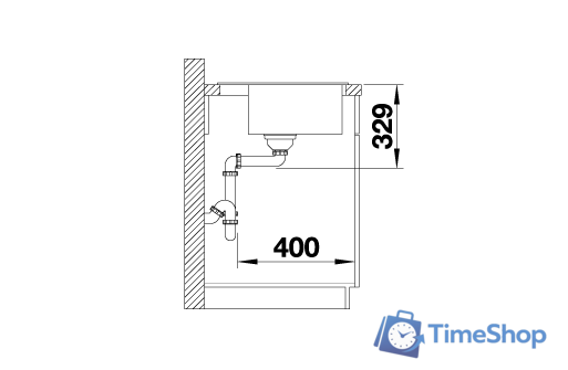 Кухонная мойка Blanco Legra 6 523333 (алюметаллик) - Изображение №5 — Интернет-магазин Time-Shop