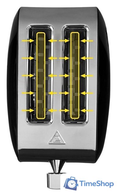 Тостер Yoer Crystal T02BK - Изображение №5 — Интернет-магазин Time-Shop