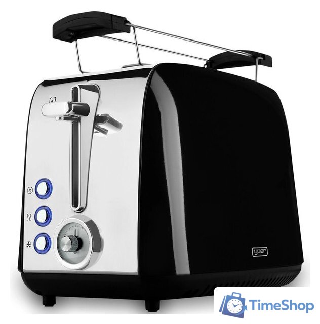 Тостер Yoer Crystal T02BK - Изображение №2 — Интернет-магазин Time-Shop