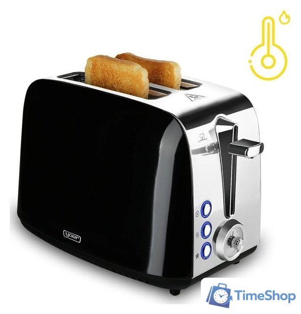 Тостер Yoer Crystal T02BK - Изображение №4 — Интернет-магазин Time-Shop