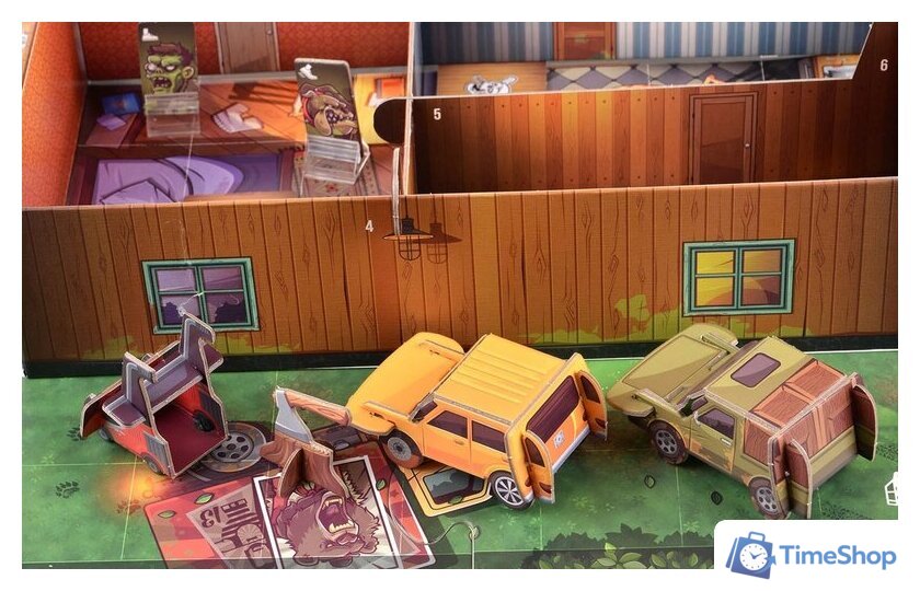 Настольная игра Магеллан Зомби в доме. Заражение - Изображение №7 — Интернет-магазин Time-Shop