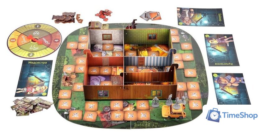 Настольная игра Магеллан Зомби в доме. Заражение - Изображение №3 — Интернет-магазин Time-Shop