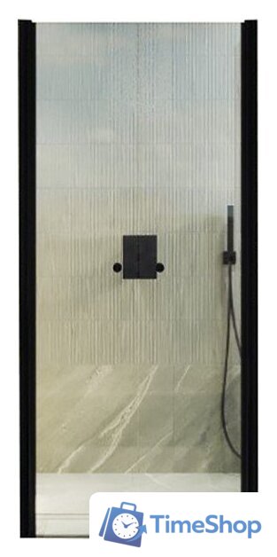 Душевая дверь MaybahGlass 198x89 MGD-423-6 (прозрачное стекло/черный) - Изображение №1 — Интернет-магазин Time-Shop