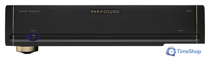 Усилитель мощности Parasound A 23+ (черный) - Изображение №1 — Интернет-магазин Time-Shop