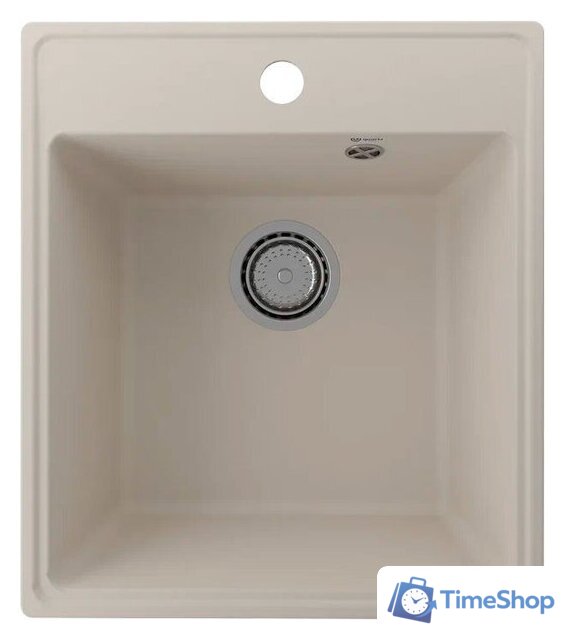 Кухонная мойка Ulgran Quartz Forte 425-02 (лен) - Изображение №1 — Интернет-магазин Time-Shop