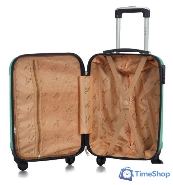 Чемодан-спиннер L'Case Phatthaya BCP-1202 (S, мятный) - Изображение №3 — Интернет-магазин Time-Shop