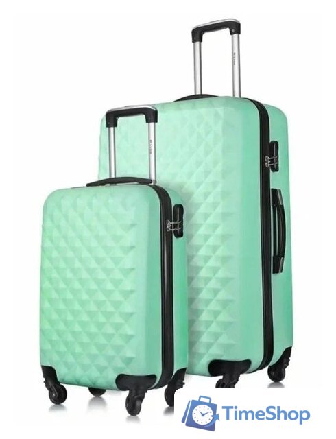 Чемодан-спиннер L'Case Phatthaya BCP-1202 (S, мятный) - Изображение №7 — Интернет-магазин Time-Shop