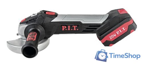Угловая шлифмашина P.I.T. PWS20H-125C/1 (с 1-им АКБ) - Изображение №2 — Интернет-магазин Time-Shop
