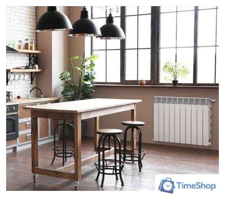 Алюминиевый радиатор Fondital Exclusivo D3 Plus 500/100 (10 секций) - Изображение №4 — Интернет-магазин Time-Shop