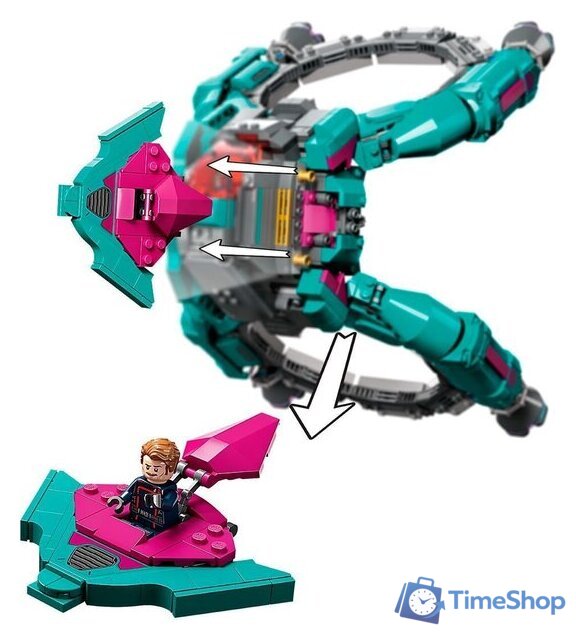Конструктор LEGO Marvel Super Heroes 76255 Корабль новых Стражей - Изображение №6 — Интернет-магазин Time-Shop