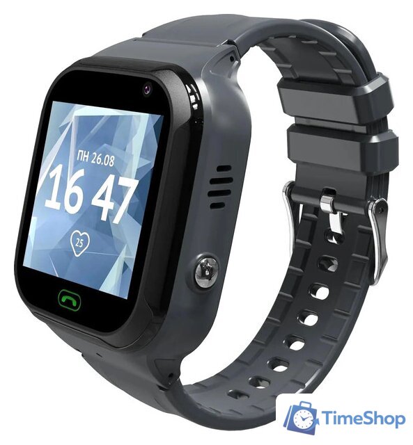 Детские умные часы Aimoto Omega 4G (черный) - Изображение №1 — Интернет-магазин Time-Shop