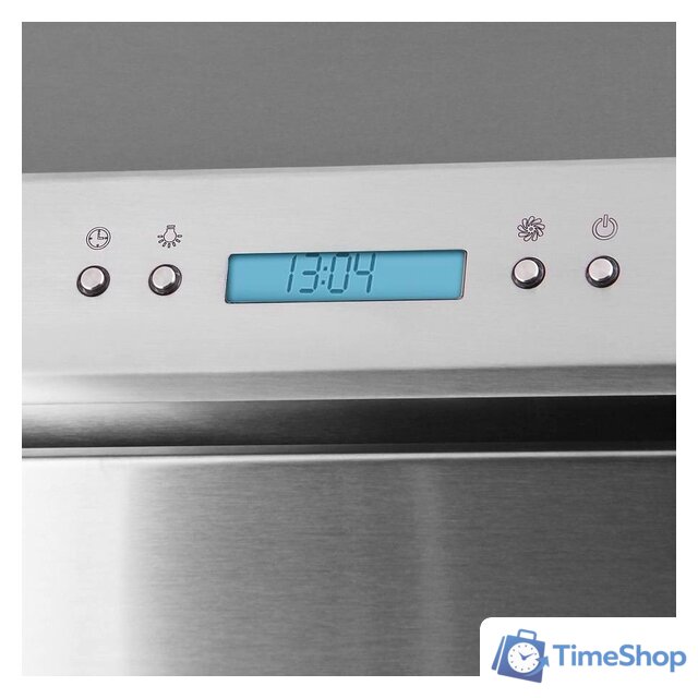 Кухонная вытяжка MAUNFELD Gloria 90 (нержавеющая сталь/прозрачное стекло) - Изображение №4 — Интернет-магазин Time-Shop