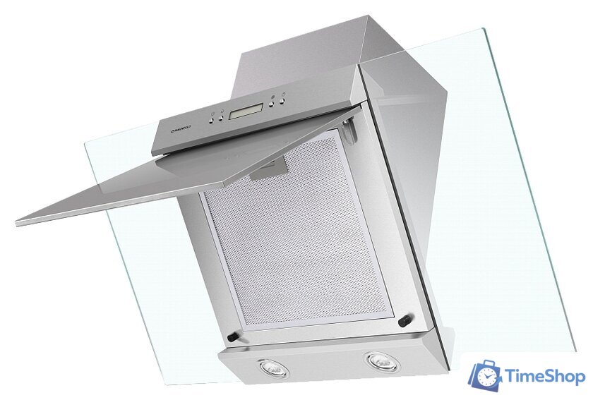 Кухонная вытяжка MAUNFELD Gloria 90 (нержавеющая сталь/прозрачное стекло) - Изображение №14 — Интернет-магазин Time-Shop