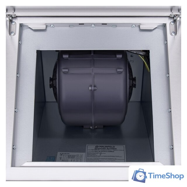 Кухонная вытяжка MAUNFELD Gloria 90 (нержавеющая сталь/прозрачное стекло) - Изображение №12 — Интернет-магазин Time-Shop