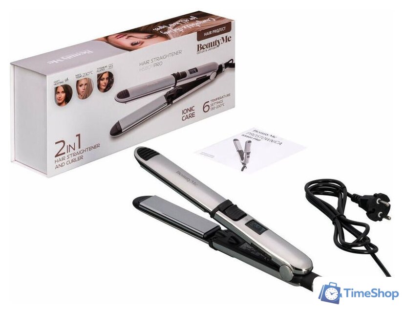 Выпрямитель Goetze & Jensen BeautyMe HS801 Pro - Изображение №2 — Интернет-магазин Time-Shop