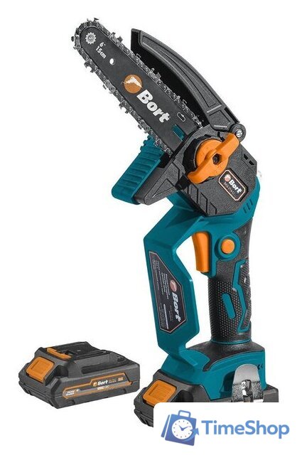 Аккумуляторная пила Bort BKS-216-Li 93418279 (с 2-мя АКБ, кейс) - Изображение №1 — Интернет-магазин Time-Shop