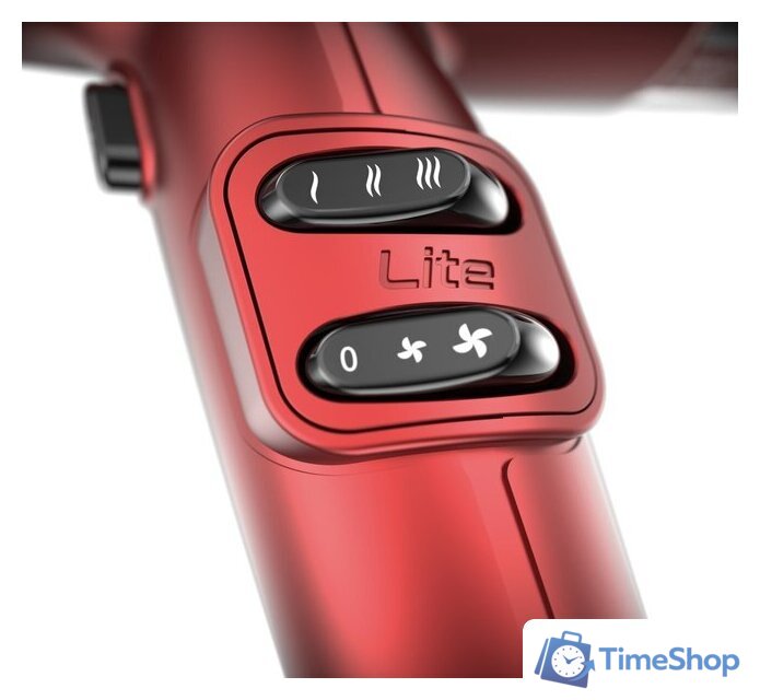 Фен GA.MA IQ Lite Max (красный) - Изображение №6 — Интернет-магазин Time-Shop