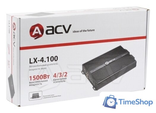 Автомобильный усилитель ACV LX-4.100 - Изображение №8 — Интернет-магазин Time-Shop
