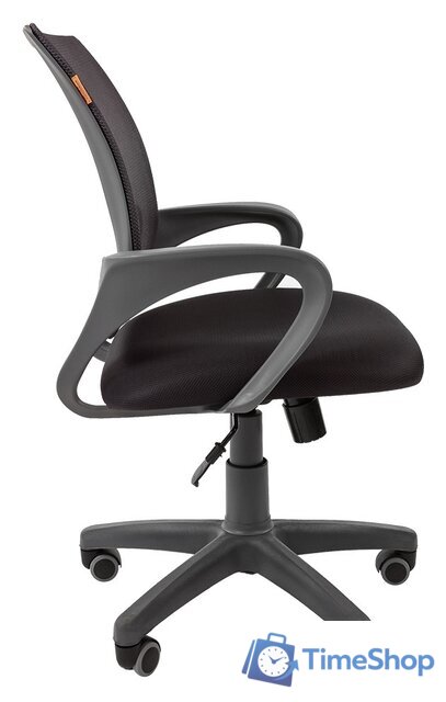 Офисное кресло CHAIRMAN 696 grey (серый/черный) - Изображение №3 — Интернет-магазин Time-Shop