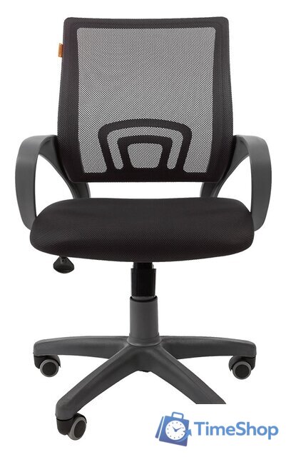 Офисное кресло CHAIRMAN 696 grey (серый/черный) - Изображение №2 — Интернет-магазин Time-Shop