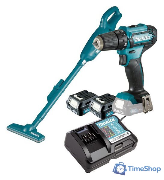  Makita CLX226X1 (шуруповерт, пылесос, 2 АКБ) - Изображение №1 — Интернет-магазин Time-Shop