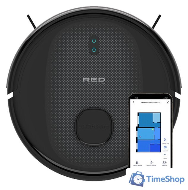 Робот-пылесос RED Solution RV-RL6100S - Изображение №1 — Интернет-магазин Time-Shop